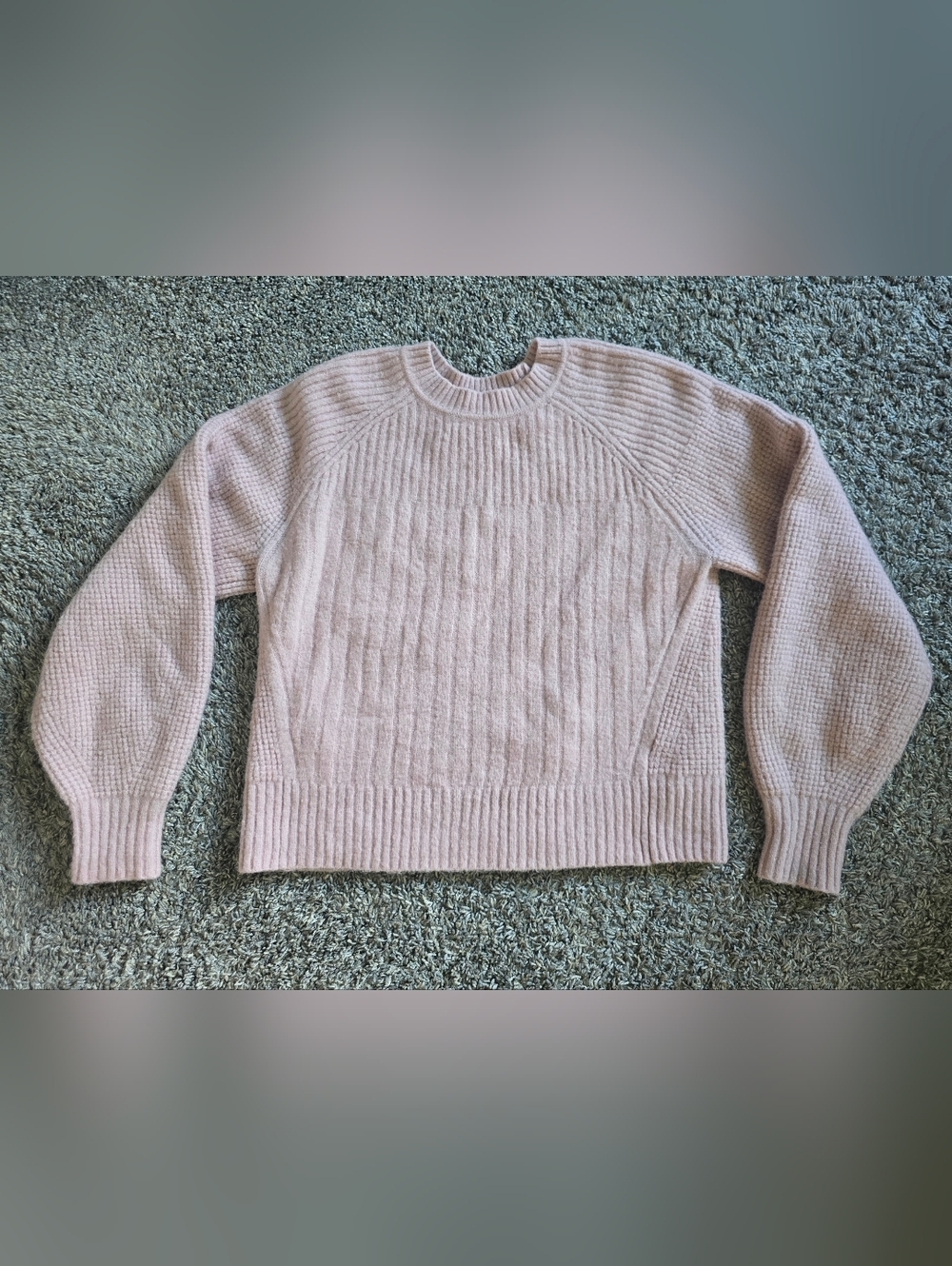 Athleta Layover Crew Sweater Orchid Pink Wool Womens Size Small - Picture 11 of 11